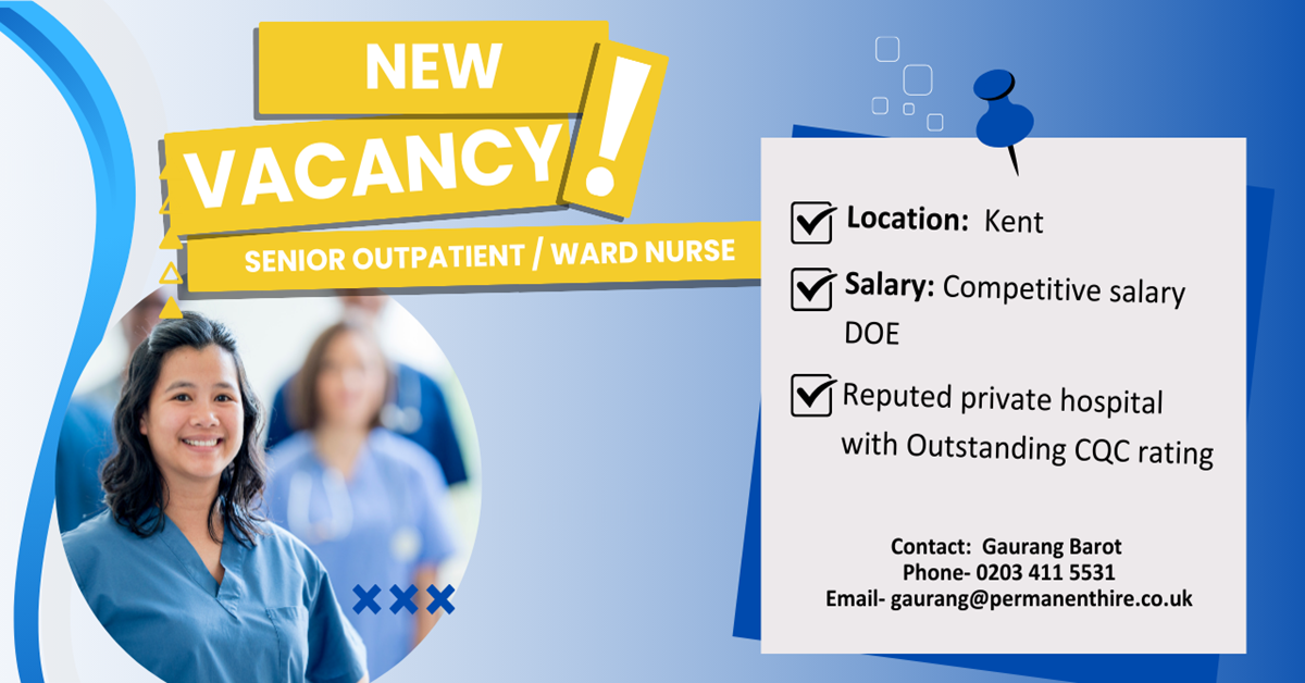 Staff Nurse - Outpatients